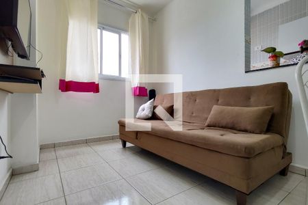 Sala de apartamento para alugar com 1 quarto, 50m² em Tupi, Praia Grande
