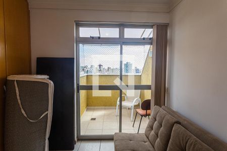 Apartamento para alugar com 200m², 4 quartos e 3 vagasVaranda do Quarto 4 na Cobertura