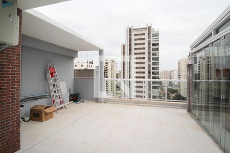 Varanda  de apartamento à venda com 2 quartos, 121m² em Indianópolis, São Paulo