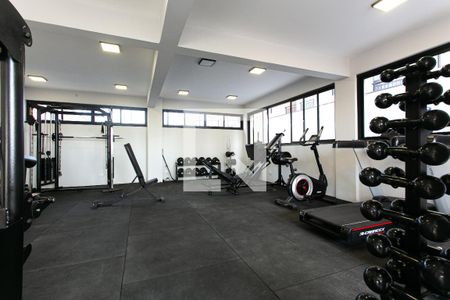 Apartamento para alugar com 40m², 2 quartos e sem vaga Apartamento para alugar com 40m², 2 quartos e sem vagaÁrea comum - Academia