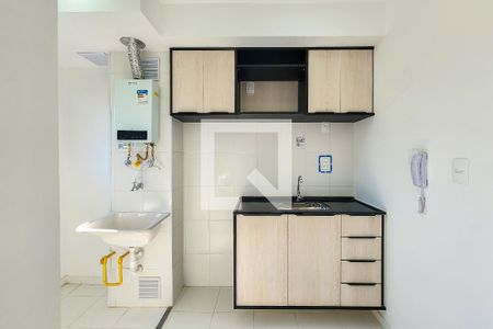 Cozinha de apartamento para alugar com 2 quartos, 45m² em Vila Santa Luzia, São Bernardo do Campo