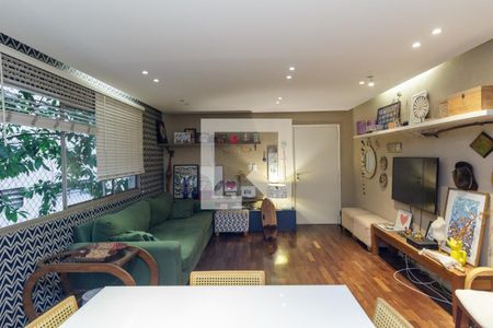 Sala de apartamento à venda com 3 quartos, 120m² em Santa Cecília, São Paulo
