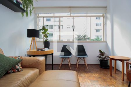 Sala de apartamento à venda com 3 quartos, 107m² em Jardim Paulista, São Paulo