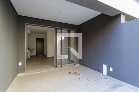 Varanda de kitnet/studio à venda com 1 quarto, 33m² em Moema, São Paulo