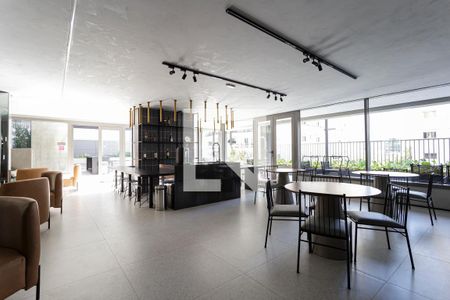 Studio à venda com 60m², 1 quarto e sem vagaÁrea gourmet