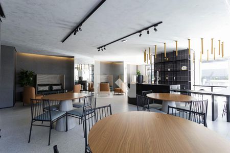 Studio à venda com 60m², 1 quarto e sem vagaÁrea gourmet