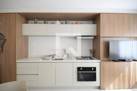 Sala/Cozinha/Serviço de apartamento à venda com 1 quarto, 40m² em Vila Mariana, São Paulo