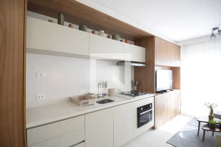 Sala/Cozinha/Serviço de apartamento à venda com 1 quarto, 40m² em Vila Mariana, São Paulo