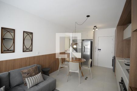 Sala/Cozinha/Serviço de apartamento à venda com 1 quarto, 40m² em Vila Mariana, São Paulo