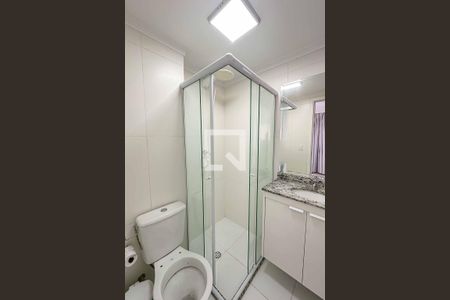 Banheiro da Suíte de apartamento à venda com 1 quarto, 30m² em Jardim São Paulo, São Paulo