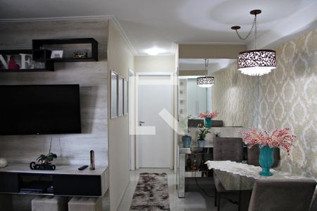 Sala  de apartamento à venda com 2 quartos, 54m² em Jardim Imperador, Guarulhos