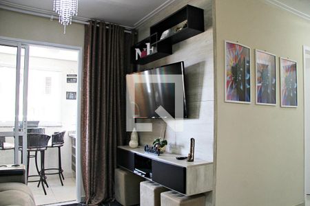 Sala  de apartamento à venda com 2 quartos, 54m² em Jardim Imperador, Guarulhos