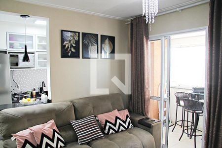 Sala  de apartamento à venda com 2 quartos, 54m² em Jardim Imperador, Guarulhos
