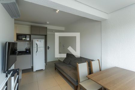 Sala de apartamento para alugar com 2 quartos, 41m² em Indianópolis, São Paulo