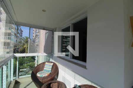 Varanda de apartamento à venda com 3 quartos, 93m² em Barra da Tijuca, Rio de Janeiro