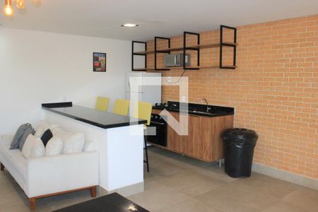 Apartamento para alugar com 42m², 2 quartos e 1 vagaÁrea comum - Salão de festas