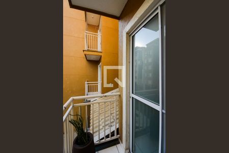 Varanda da Sala de apartamento para alugar com 2 quartos, 43m² em Jardim São Domingos, Guarulhos