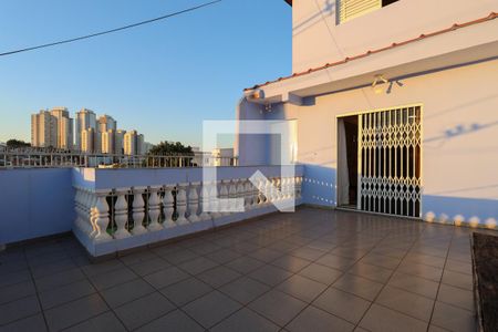 Varanda da sala de casa à venda com 3 quartos, 500m² em Vila Celeste, São Paulo