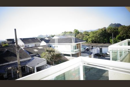 VISTA VARANDA - SALA de apartamento à venda com 1 quarto, 61m² em Freguesia (jacarepaguá), Rio de Janeiro