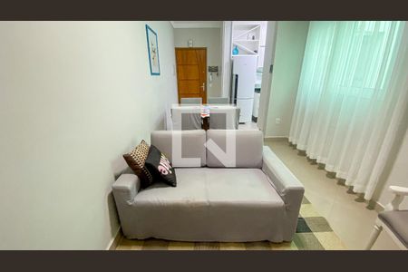 Sala - Sala de Jantar de apartamento à venda com 2 quartos, 55m² em Vila Humaitá, Santo André