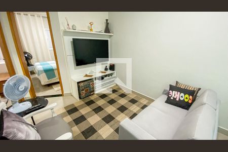 Sala - Sala de Jantar de apartamento à venda com 2 quartos, 55m² em Vila Humaitá, Santo André