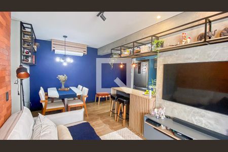 Sala - Sala de Jantar de apartamento à venda com 2 quartos, 63m² em Centro, Santo André