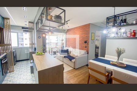Sala - Sala de Jantar de apartamento à venda com 2 quartos, 63m² em Centro, Santo André