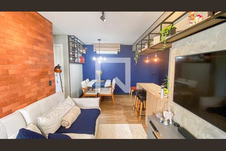 Sala - Sala de Jantar de apartamento à venda com 2 quartos, 63m² em Centro, Santo André