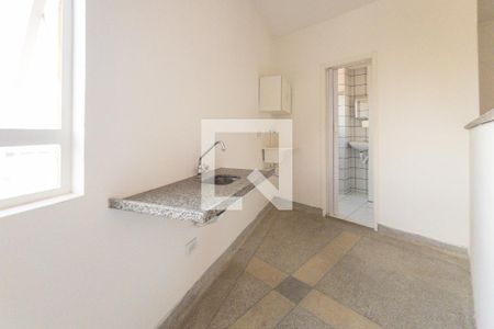 Studio para alugar com 35m², 1 quarto e sem vaga Studio para alugar com 35m², 1 quarto e sem vagaCozinha