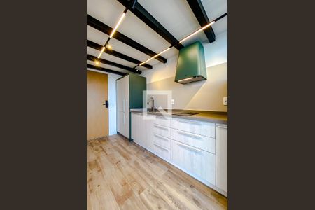 Studio à venda com 39m², 1 quarto e sem vagaCozinha