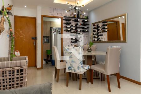 Sala 1 de apartamento à venda com 3 quartos, 187m² em Pechincha, Rio de Janeiro