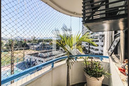Varanda de apartamento para alugar com 3 quartos, 80m² em Recreio dos Bandeirantes, Rio de Janeiro