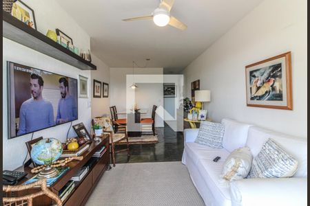 Sala de apartamento para alugar com 3 quartos, 80m² em Recreio dos Bandeirantes, Rio de Janeiro
