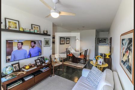 Sala de apartamento para alugar com 3 quartos, 80m² em Recreio dos Bandeirantes, Rio de Janeiro
