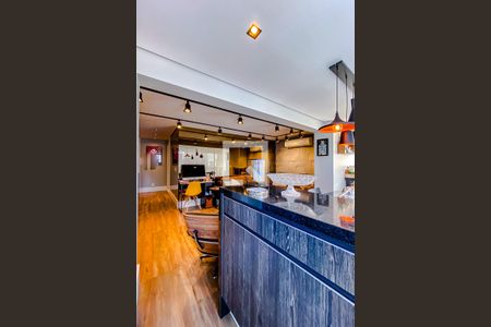 Apartamento à venda com 80m², 1 quarto e 2 vagasVaranda gourmet