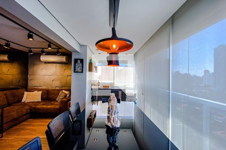Varanda gourmet de apartamento à venda com 1 quarto, 80m² em Vila Regente Feijó, São Paulo