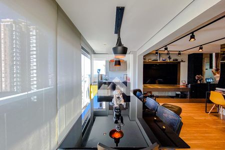 Varanda gourmet de apartamento à venda com 1 quarto, 80m² em Vila Regente Feijó, São Paulo