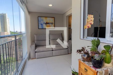 Varanda da Sala de apartamento para alugar com 3 quartos, 68m² em Vila Ipojuca, São Paulo