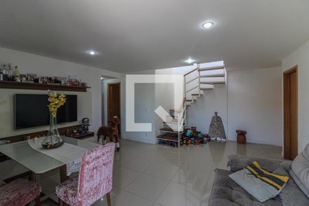 Sala de apartamento à venda com 4 quartos, 164m² em Recreio dos Bandeirantes, Rio de Janeiro