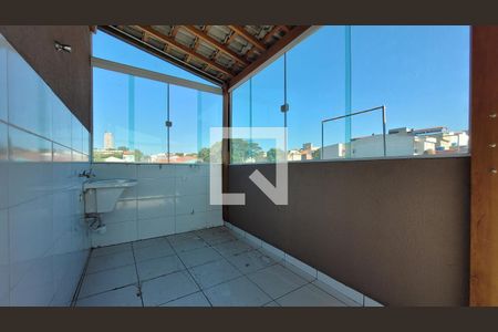 Área de serviço  de apartamento à venda com 2 quartos, 108m² em Vila Lucinda, Santo André