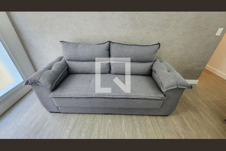 Detalhe Sala de apartamento para alugar com 2 quartos, 90m² em Aparecida, Santos
