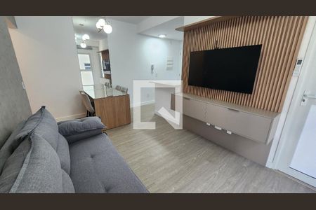 Sala de apartamento para alugar com 2 quartos, 90m² em Aparecida, Santos