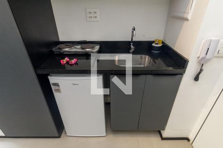 Studio para alugar com 11m², 1 quarto e sem vagaCozinha