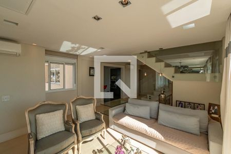 Sala de Estar  de apartamento à venda com 4 quartos, 340m² em Cambuí, Campinas