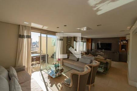Sala de Estar  de apartamento à venda com 4 quartos, 340m² em Cambuí, Campinas