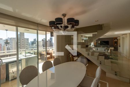 Sala de Jantar de apartamento à venda com 4 quartos, 340m² em Cambuí, Campinas