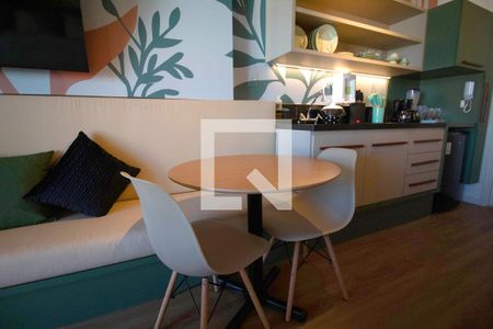 Studio para alugar com 25m², 1 quarto e sem vagaSuíte