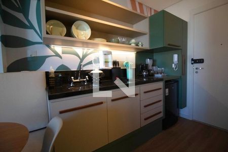 Studio para alugar com 25m², 1 quarto e sem vagaCozinha