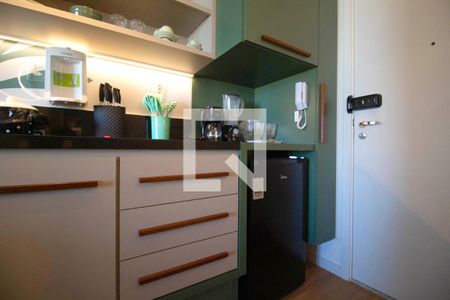 Studio para alugar com 25m², 1 quarto e sem vagaCozinha