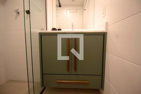 Studio para alugar com 25m², 1 quarto e sem vagaBanheiro da Suíte